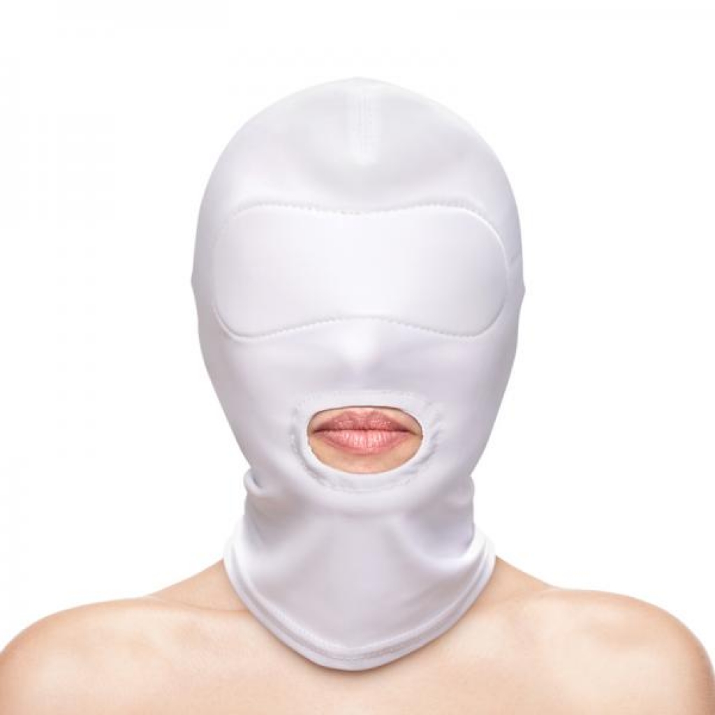 Fetish & Fantasy Mouth Hood – White