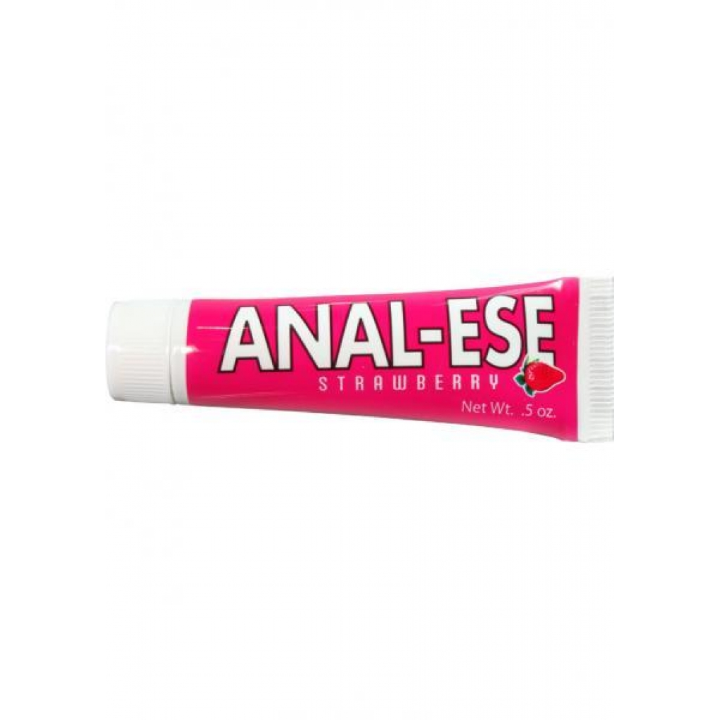 Anal Ese Flavored Lubricant - Strawberry - 0.5oz