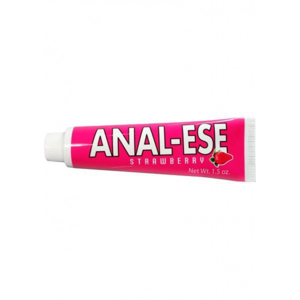 Anal Ese Anal Lubricant - Strawberry - 1.5oz