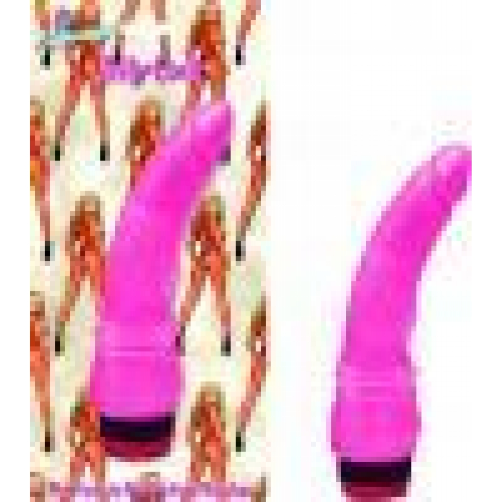 Jelly Penis Vibrator - Pink