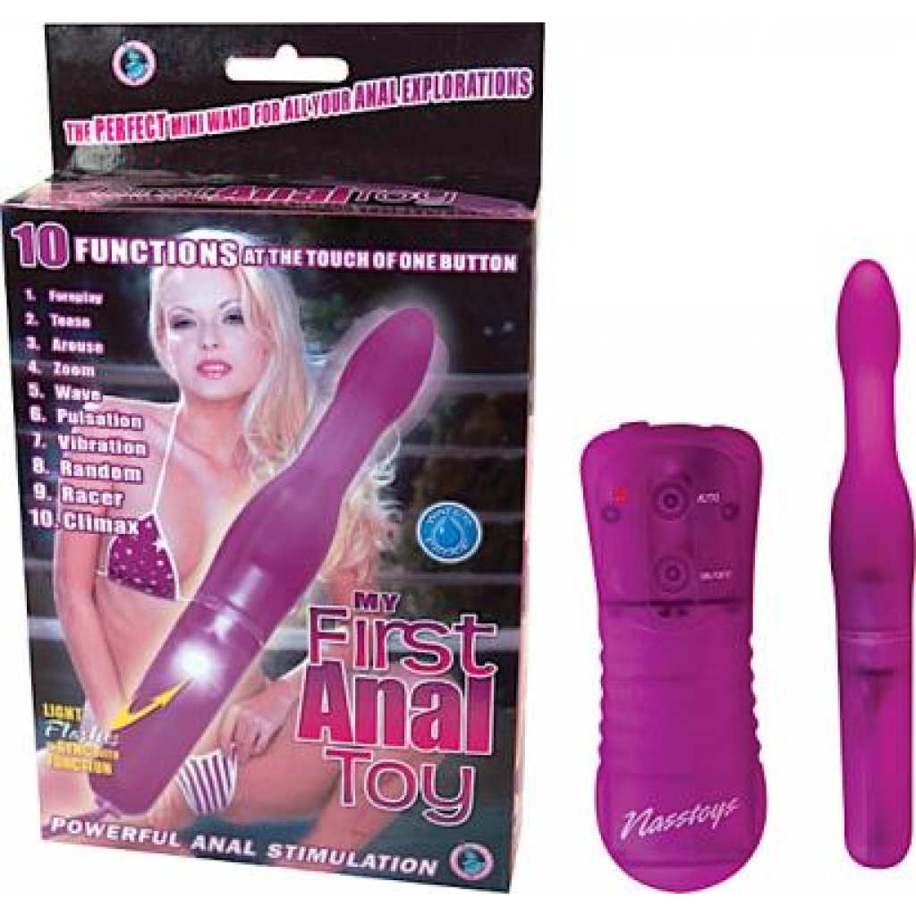 My First Anal Toy - Purple