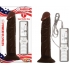 All American Whopper Vibrating 7 inches Dildo Brown