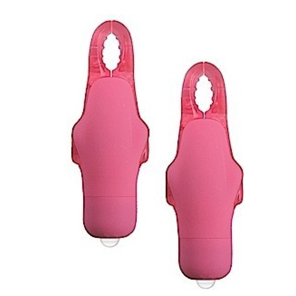 My First Nipple Clamps Pink - Wireless Pleasure Enhancer