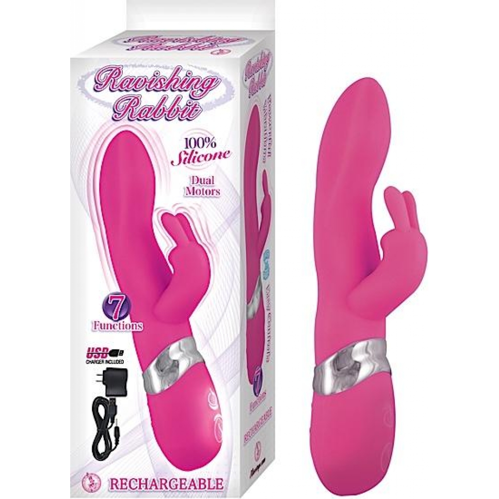 Ravishing Rabbit Pink Vibe - Dual Stimulation Delight