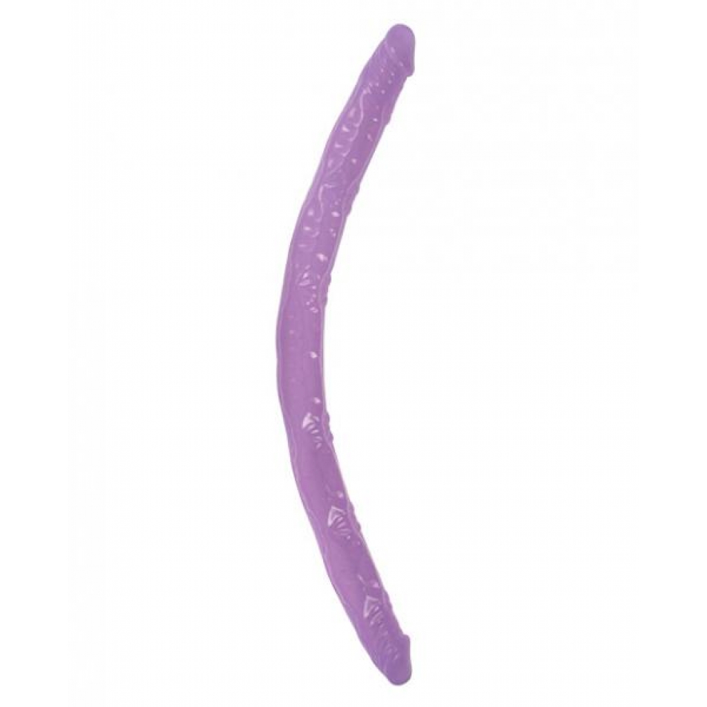 Butt To Butt Double Play - Lavender Double-Ended Dildo