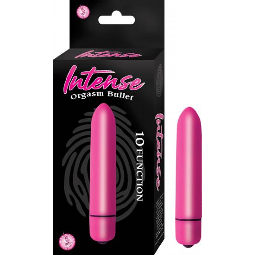 Intense Orgasm Bullet Vibrator: Pink