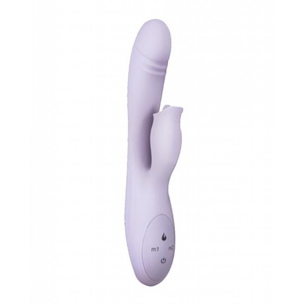 Devine Vibes Heat-Up Clit Licker in Lavender