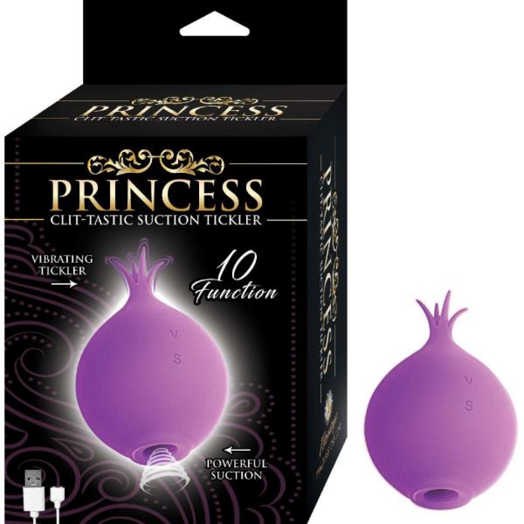 Princess Clit-tastic Suction Tickler - Lavender