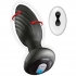 Ass-sation Remote Vibrating & Rotating Anal Plug - Black