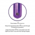 Secret Lover Rechargeable Slimline Vibrator - Purple