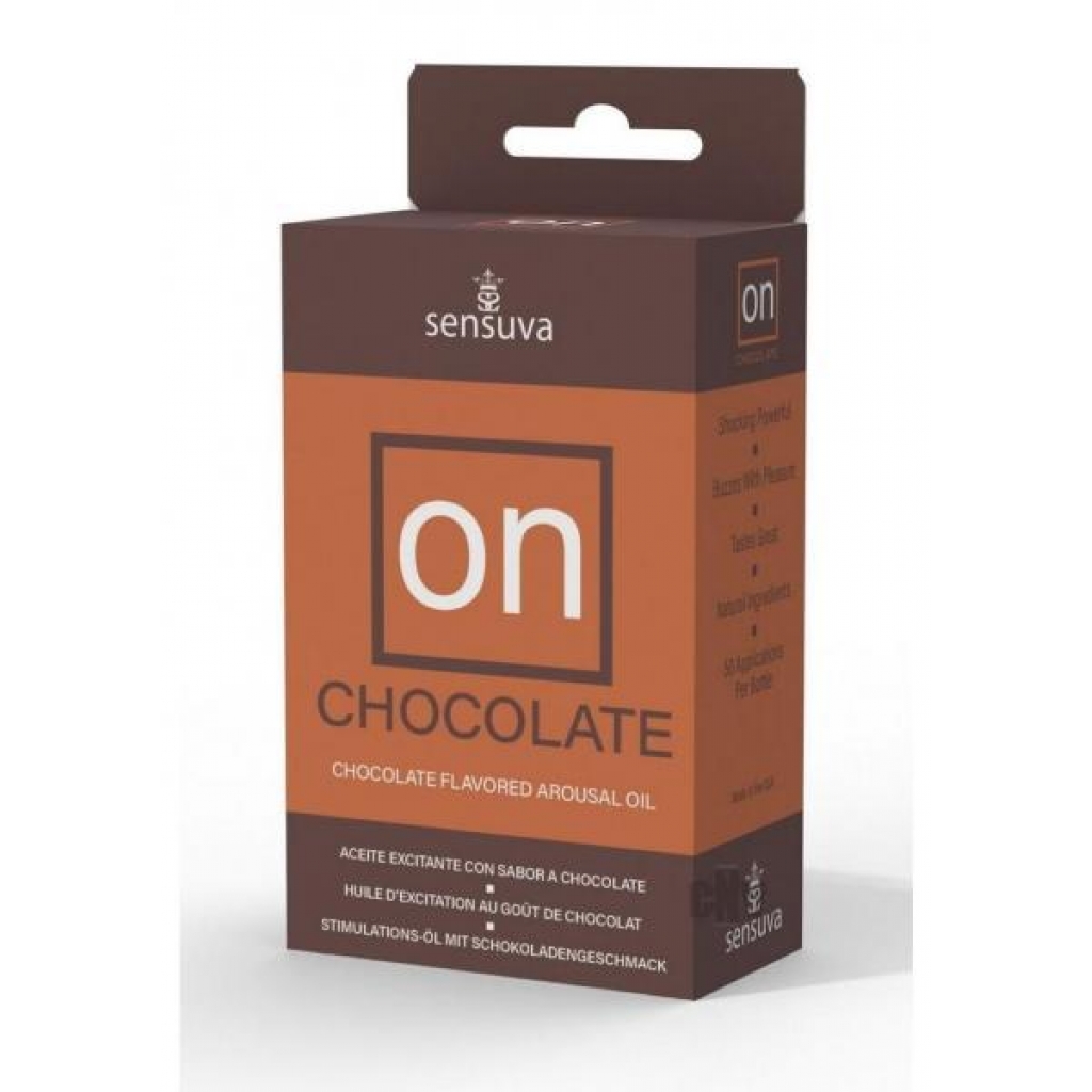 On Chocolate Arousal Oil Medium Box