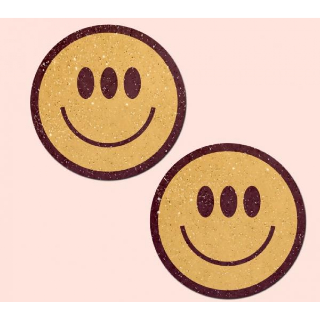 Pastease Trippy Smiley Face Pasties