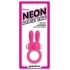 Neon Rabbit Ring Vibrator - Pink