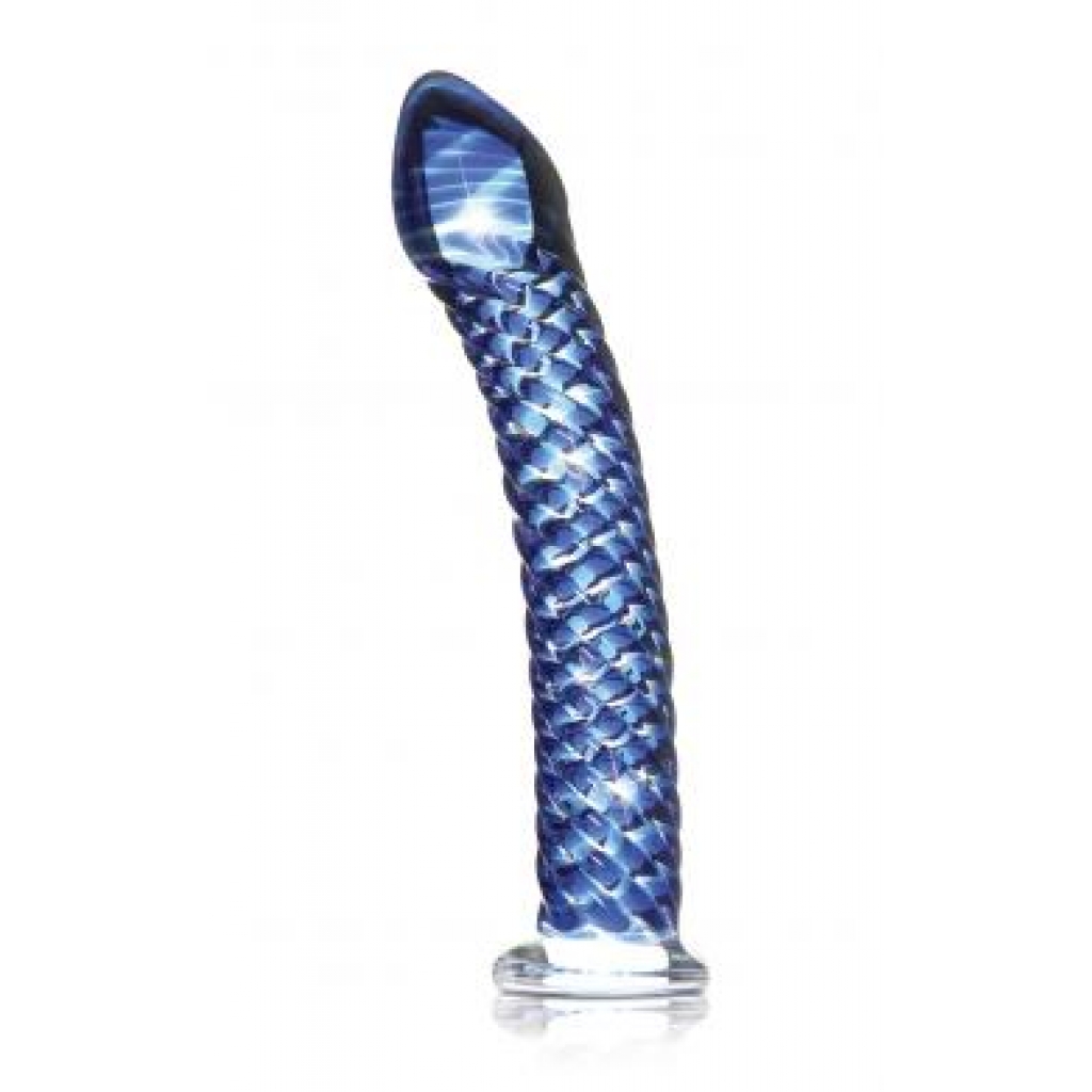 Icicles No 29 Textured Glass Dildo - Elegant Pleasure