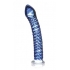 Icicles No 29 Textured Glass Dildo - Elegant Pleasure