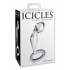 Icicles No. 46 Glass Butt Plug Clear