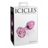 Icicles No. 48 - Pink Glass Butt Plug