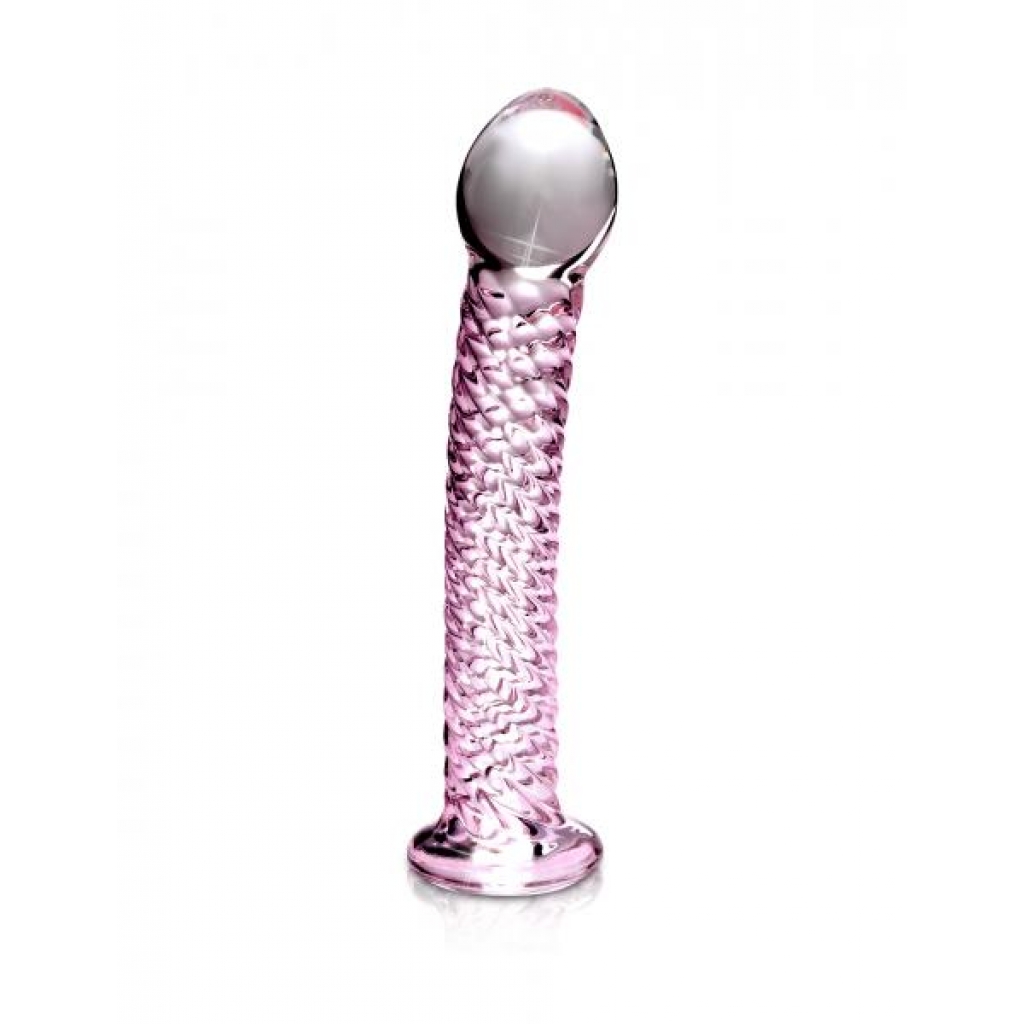 Icicles No 53 Glass Massagers - Pink Wand