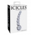 Pipedream Icicles No 66 Glass Massager - Clear Probe