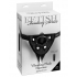 Fetish Fantasy Vibrating Plush Harness - Black O/S