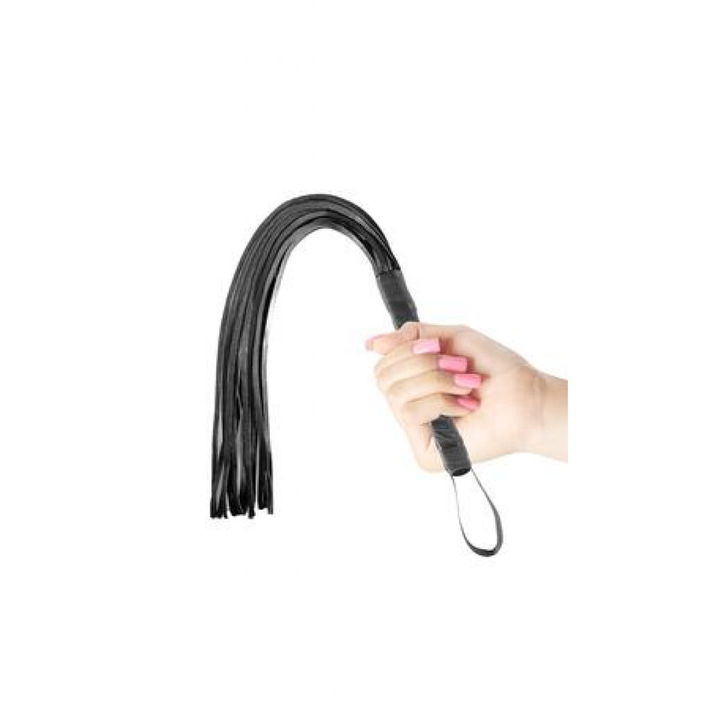 Fetish Fantasy First Time Flogger - Black 20 Inches