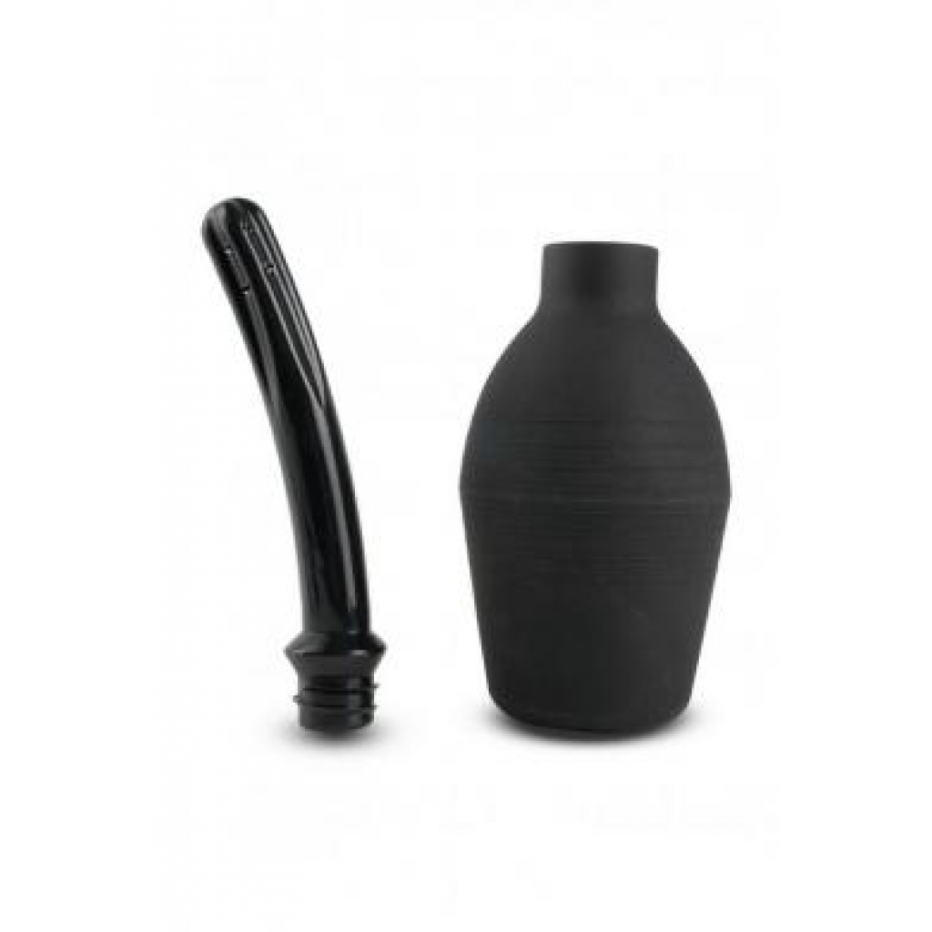 Fetish Fantasy Curved Douche Enema - Black