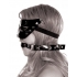 Seductive Submission: Masquerade Mask & Ball Gag - Black