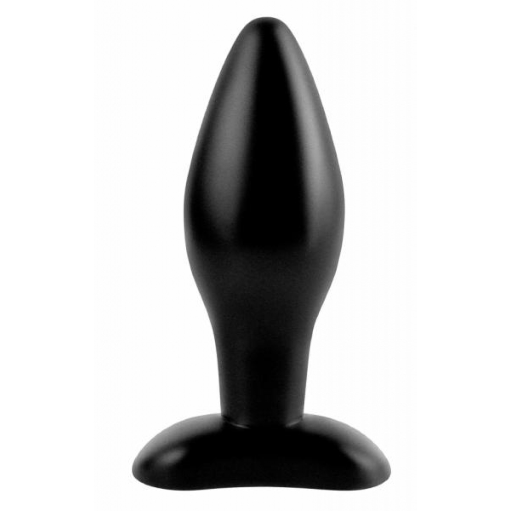 Anal Fantasy Medium Silicone Plug - Black