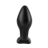 Anal Fantasy Large Silicone Plug - Black