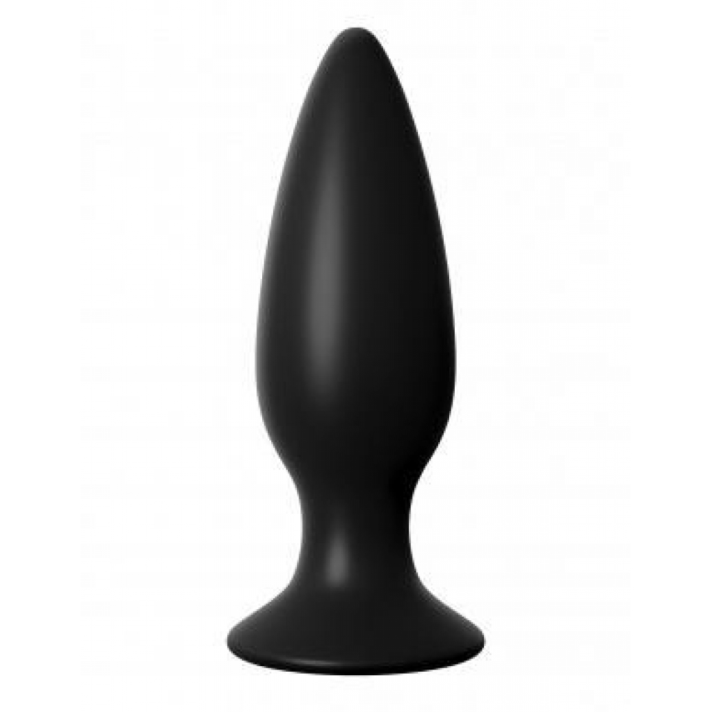 Anal Fantasy Elite Large Rechargeable Anal Plug - Black