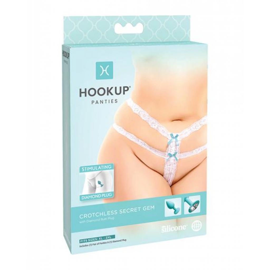 Hookup Panties Secret Gem - XL-XXL