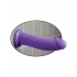 Dillio 8 Inches Slim Realistic Dildo - Purple