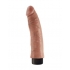 King Penis 7 inches Vibrating Tan Dildo