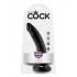 King Penis 7 Inches Dildo - Black