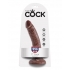 King Penis 7 Inch Realistic Dildo - Brown