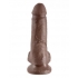 King Penis Realistic Dildo - Brown