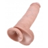 King Penis 11 Inch Penis - Beige