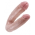 U-Shaped Large Double Trouble Dildo - Realistic Design