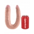 U-Shaped Large Double Trouble Dildo - Realistic Design