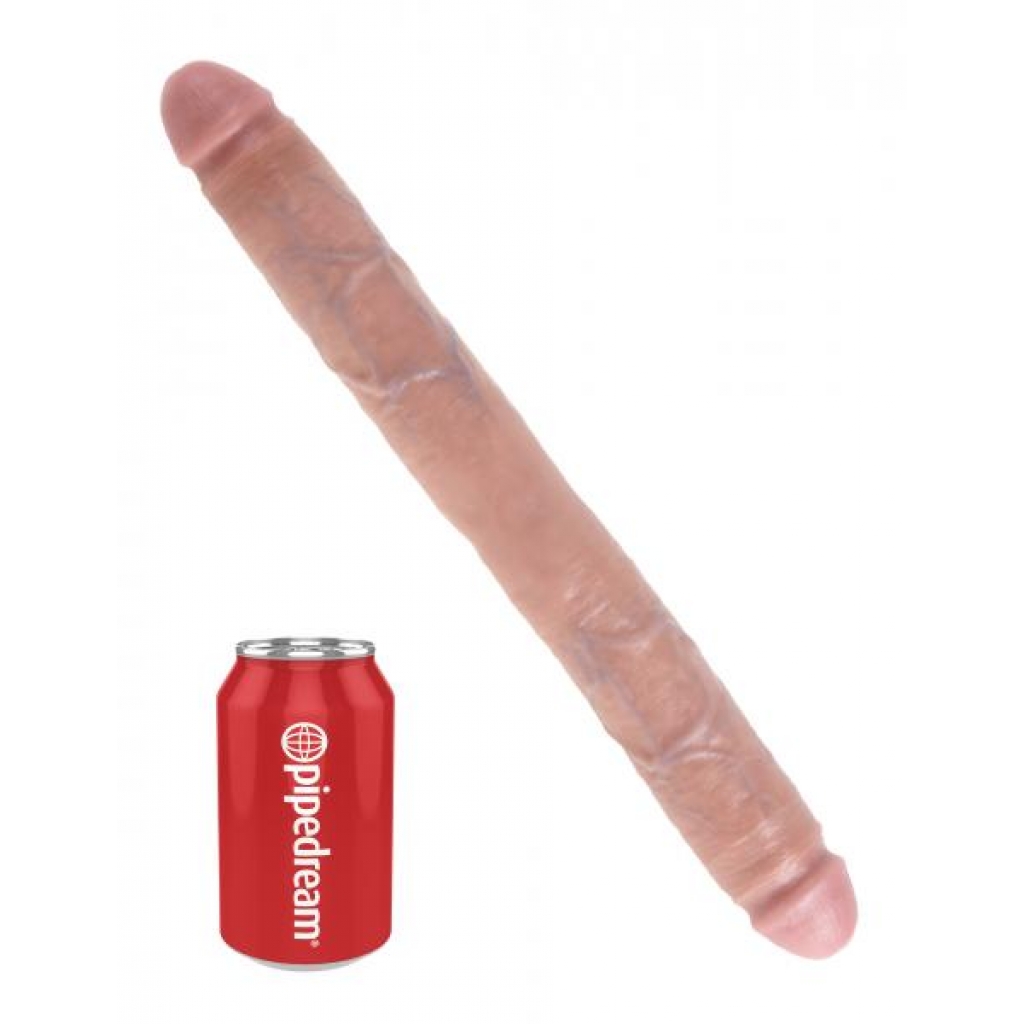 Thick Double Dildo 16 inch - Beige