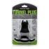 Double Tunnel Plug - Black Medium