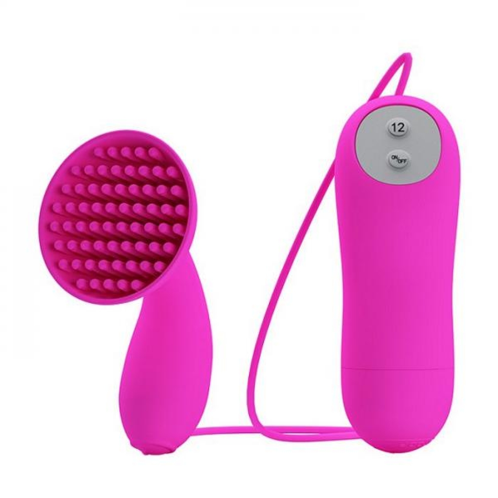 Pretty Love Brady - 12 Functions Vibrating Silicone Wand - Purple