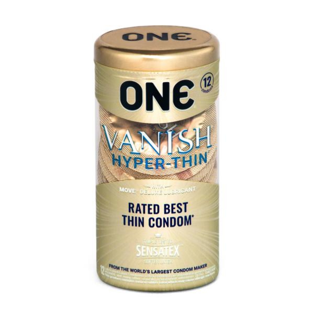 One Vanish Hyper Thin Condoms - Comfort Redefined