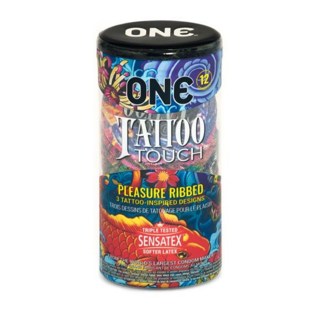 One Tattoo Touch 12pk Latex Condoms