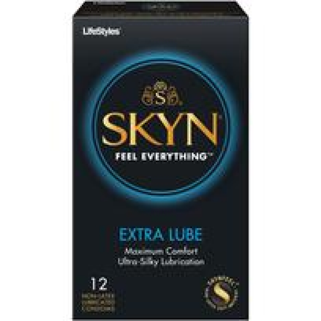 Lifestyles Skyn Extra Lubricated Condoms - 12 Pack