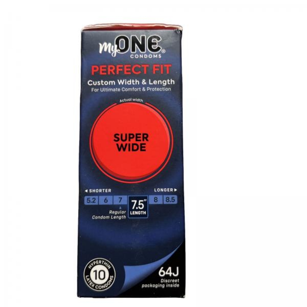 Myone Super Wide Condoms - 10 Count