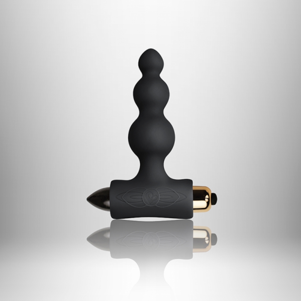 Petite Sensations Bubbles - Black Butt Plug