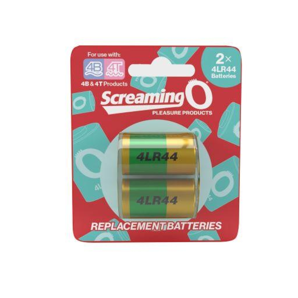 Screaming O Size 4LR44 Batteries: Power Your Pleasure