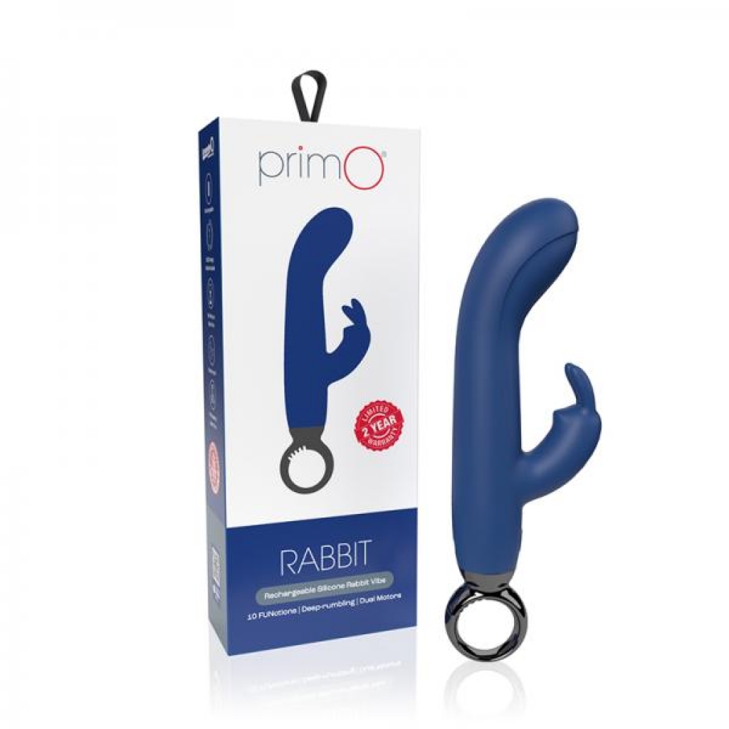 Screaming O Primo Rabbit Vibrator - Blueberry