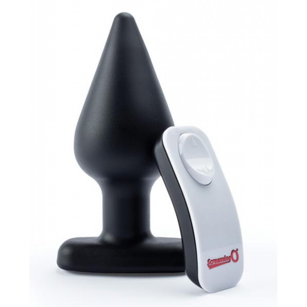 Screaming O My Secret Plug Remote Vibrating XL - Black